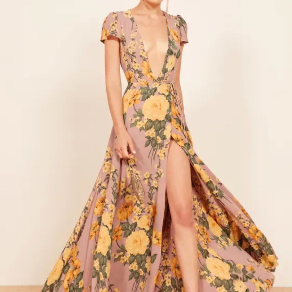 Reformation Rosey Dress - Medium